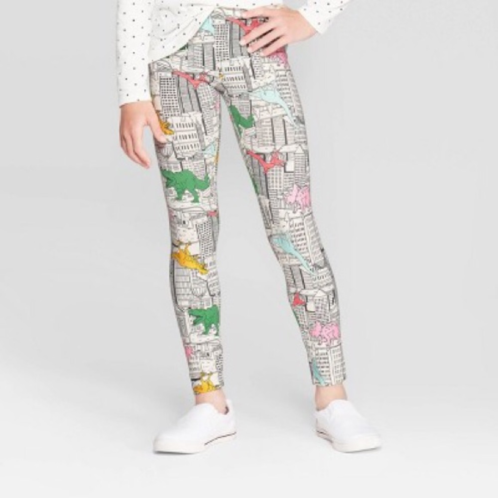 Cat and Jack dinosaur leggings